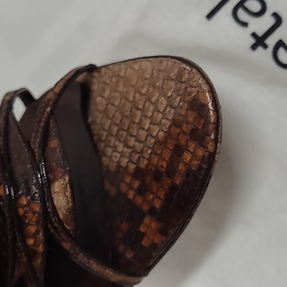 Gunmetal Women's Multi Brown Sandal - Picture 5 of 10